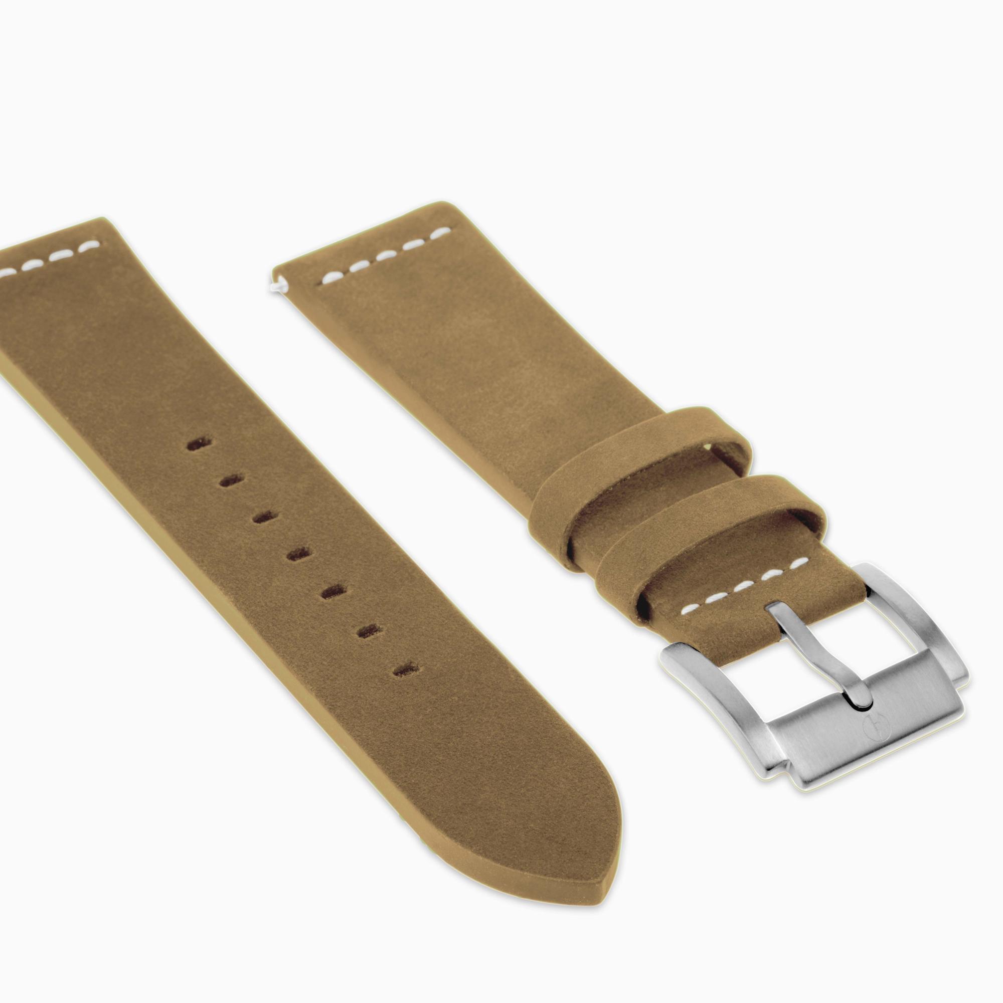 Accurist Aviation Men's Brown Leather 22mm Strap